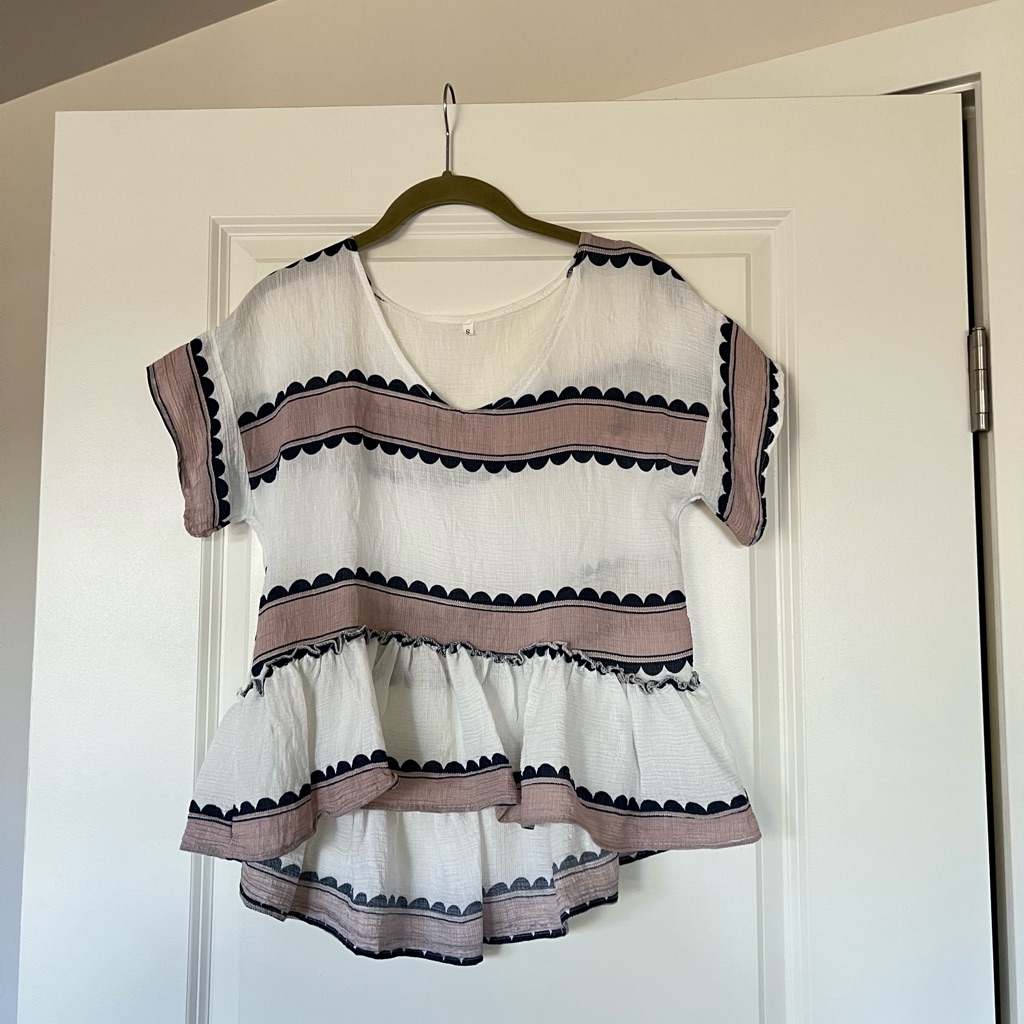 Shein Patterned Blouse
